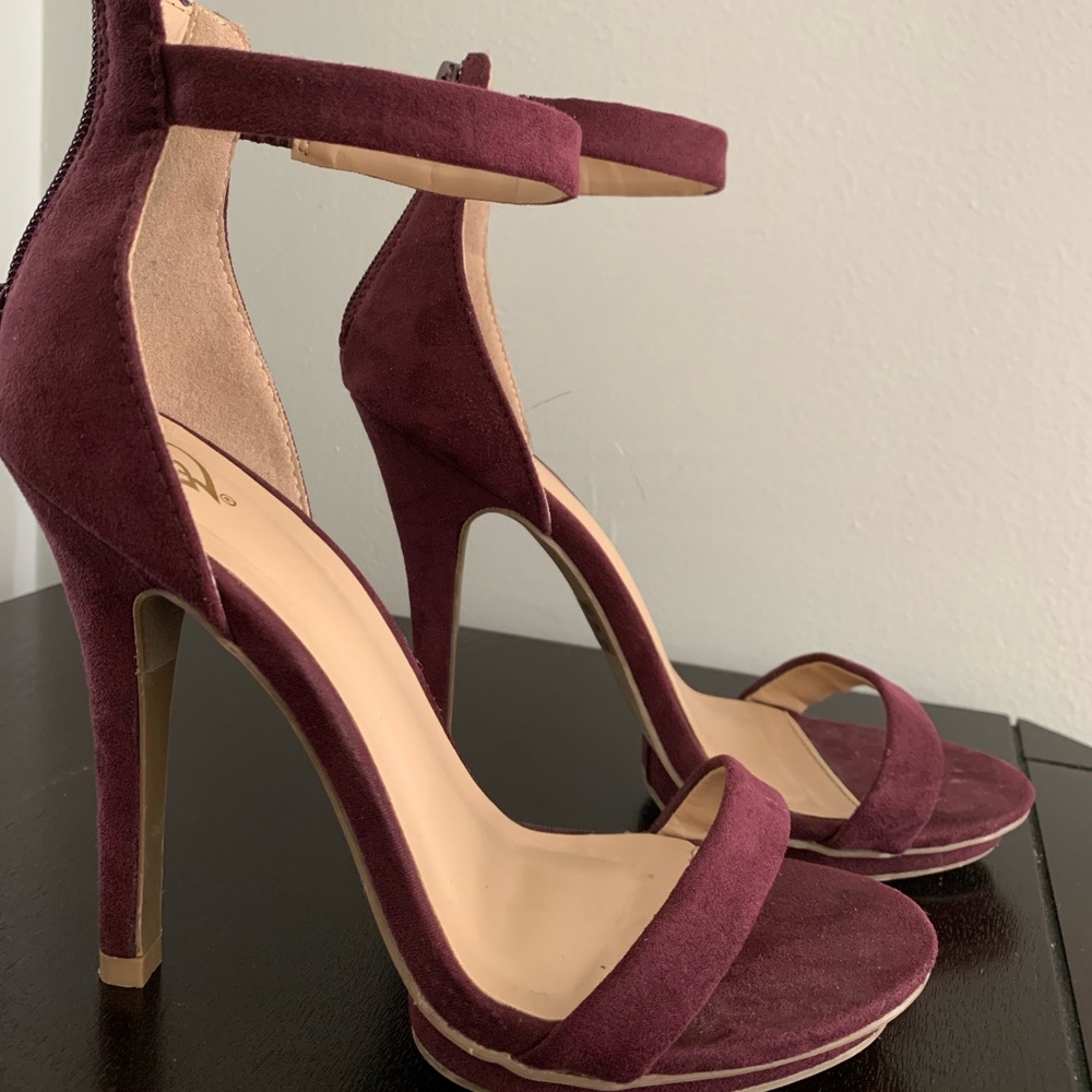 Strap heels